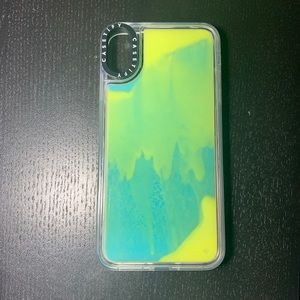 Neon glow in the dark casetify iPhone xMax case